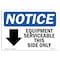 Signmission Sign, 18" H, Rigid Plastic, Equipment Serviceable Side Sign, Landscape, 1824-L-12127 OS-NS-P-1824-L-12127 - alternate 1
